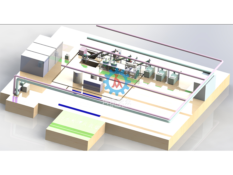 餐厨3D示意图