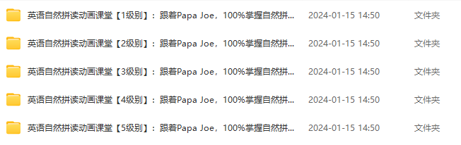 英語自然拼讀動畫課堂：跟著Papa Joe 100%掌握自然拼讀